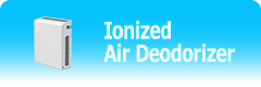 Ionized Air Deodorizer/Sanitized Water Generator