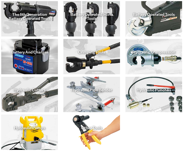 Hydraulic Tools Maxell IZUMI Products