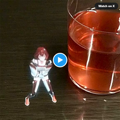 3Dキャラクターのダンス